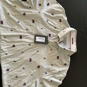 Ted Baker pattern polo. Great style for summer.